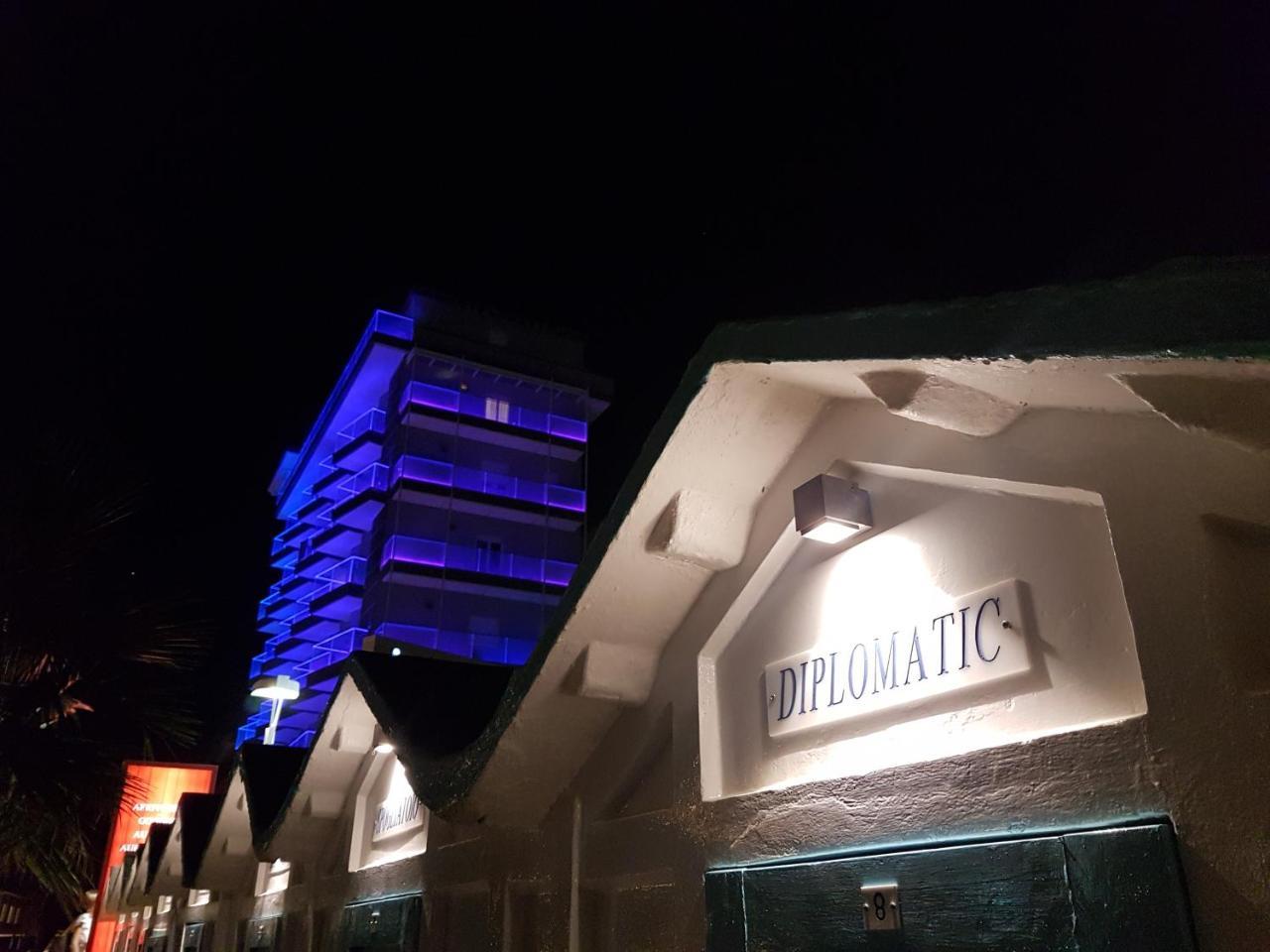 Hotel Diplomatic Riccione Eksteriør bilde