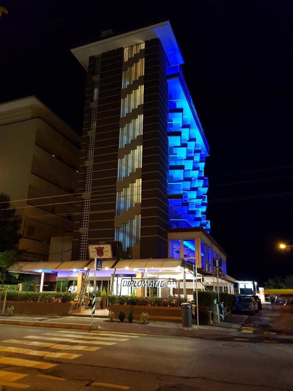 Hotel Diplomatic Riccione Eksteriør bilde